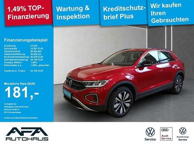 Gebraucht VW T-Roc Goal 150 PS (110 kW) 2024 Rot SUV