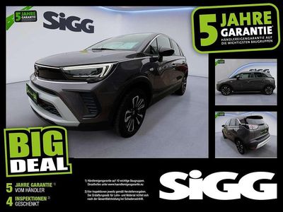 Gebraucht Opel Crossland X Elegance 110 PS (80 kW) 2023 Mondstein grau/e:vulkan grau SUV