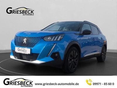 Usata Peugeot e-2008 GT 100 kW (136 CV) 2021 Blu SUV