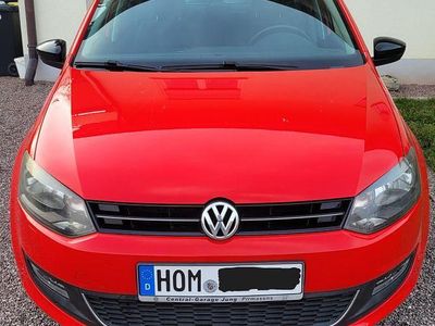 Gebraucht VW Polo Style 60 PS (44 kW) 2012 Rot Kleinwagen