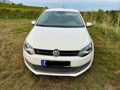 Gebraucht VW Polo Highline 105 PS (77 kW) 2010 Weiß Kleinwagen