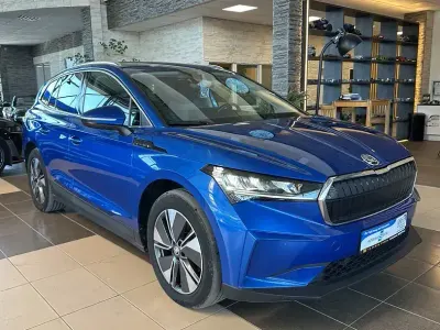 Gebraucht Skoda Enyaq iV Loft 150 kW (204 PS) 2023 Blau SUV