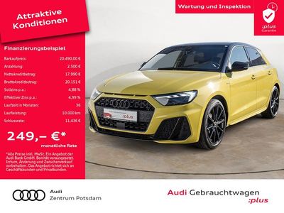 Gebraucht Audi A1 Sportback Ambiente 95 PS (69 kW) 2022 Pythongelb metallic Kleinwagen