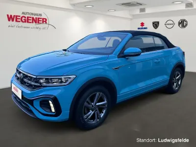 Brugt VW T-Roc Cabriolet R-line 150 HK (110 kW) 2024 Blå Cabriolet