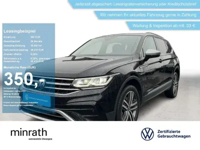 Gebraucht VW Tiguan Allspace Elegance 190 PS (139 kW) 2022 Schwarz SUV