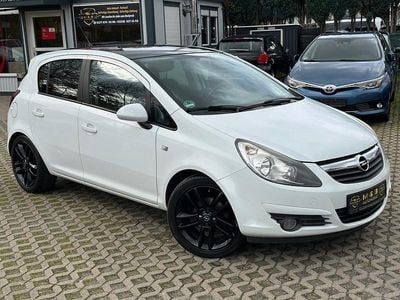 Gebraucht Opel Corsa Edition 87 PS (63 kW) 2010 Weiß Kleinwagen