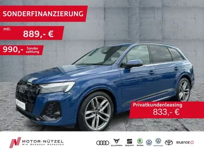 Gebraucht Audi Q7 S-Line 286 PS (210 kW) 2024 Ascariblau metallic SUV