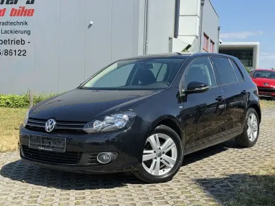 Gebraucht VW Golf VII Match 86 PS (63 kW) 2012 Schwarz Limousine