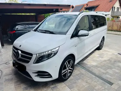 Gebraucht Mercedes V250 190 PS (139 kW) 2017 Weiß Van / Kleinbus
