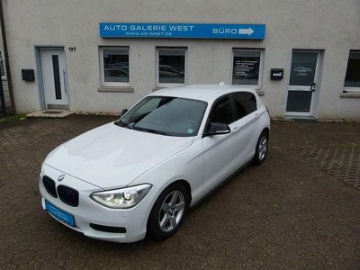 Gebraucht BMW 116 Efficient Dynamics 116 PS (85 kW) 2012 Weiß Kleinwagen