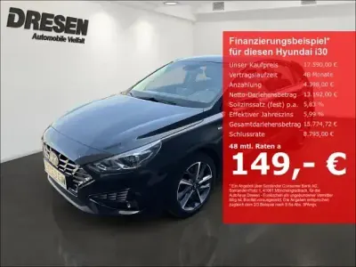 Gebraucht Hyundai i30 Trend 2022 Schwarz