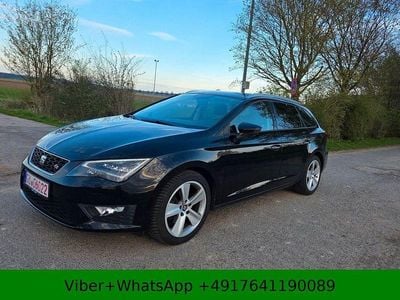Usata Seat Leon ST FR 125 CV (91 kW) 2016 Nero Station wagon