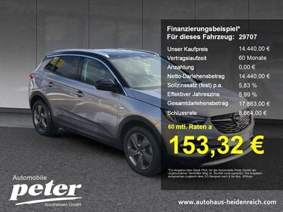 Gebraucht Opel Grandland X 131 PS (96 kW) 2019 Silber SUV