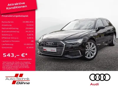 Brugt Audi A6 Design 231 HK (169 kW) 2019 Sort Stationcar