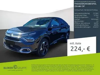 Używany Citroën C4 PureTech 131 KM (96 kW) 2023 Czarny SUV