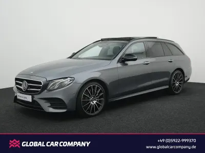 Gebraucht Mercedes E400 AMG line 340 PS (250 kW) 2019 Selenitgrau  metalliclack Kombi