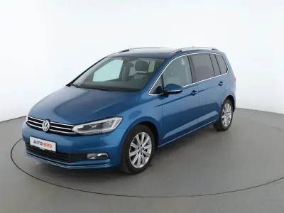 Gebraucht VW Touran Highline 180 PS (132 kW) 2017 Blau Van / Kleinbus