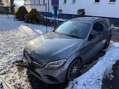 Gebraucht Mercedes C220 194 PS (142 kW) 2019 Grau Kombi
