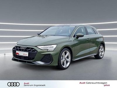 Neu Audi A3 S-Line 150 PS (110 kW) 2026 Distriktgrün metallic Limousine