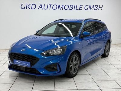 Blau Gebraucht 2019 Ford Focus ST-Line Kombi | 15.990 € (Fairer Preis)