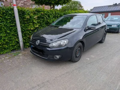 Gebraucht VW Golf VI Style 122 PS (89 kW) 2011 Blau Kleinwagen