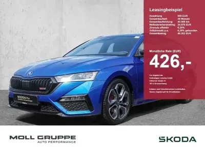 Gebraucht Skoda Octavia RS 200 PS (147 kW) 2024 Raceblau metallic Kombi