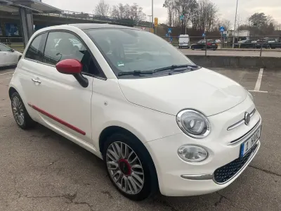 Gebraucht Fiat 500 Lounge 69 PS (50 kW) 2016 Weiß