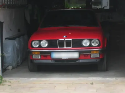Gebraucht BMW 325 Cabriolet 170 PS (125 kW) 1987 Rot Cabrio