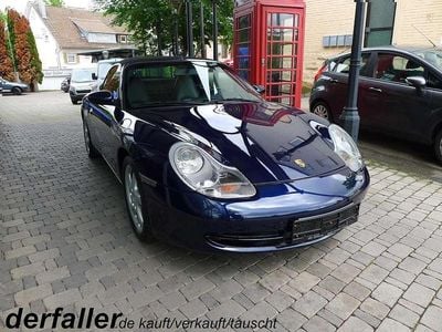 Gebraucht Porsche 911 Carrera 4 Cabriolet 300 PS (220 kW) 2000 Blau Cabrio