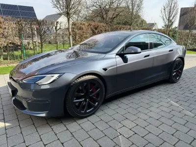 Gebraucht Tesla Model S Plaid+ 759 kW (1033 PS) 2022 Grau Kleinwagen