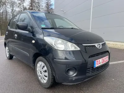 Brugt Hyundai i10 Edition 66 HK (48 kW) 2010 Sort Hatchback
