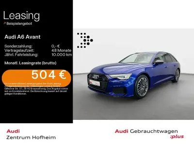Gebraucht Audi A6 S-Line 367 PS (269 kW) 2022 Blau Kombi