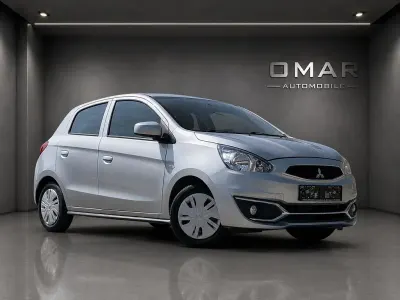 Gebraucht Mitsubishi Space Star 71 PS (52 kW) 2017 Silber Kleinwagen