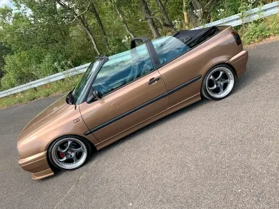 Gebraucht VW Golf Cabriolet 115 PS (84 kW) 1993 Gold Cabrio
