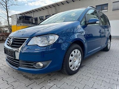 Gebraucht VW Touran Trendline 102 PS (75 kW) 2009 Blau Van / Kleinbus