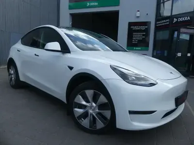 Gebraucht Tesla Model Y 378 kW (514 PS) 2023 Weiß (metallic) SUV
