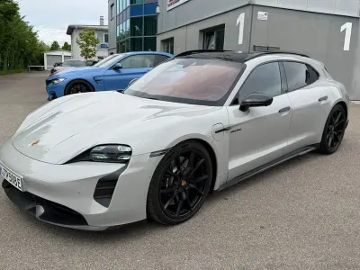 Brugt Porsche Taycan Sport Turismo 439 kW (598 HK) 2023 Grå Sedan