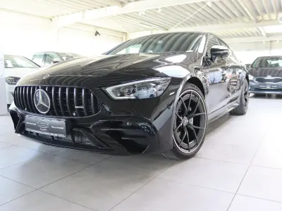 Gebraucht Mercedes AMG GT 53 AMG 435 PS (319 kW) 2022 Obsidianschwarz  metalliclack Coupé