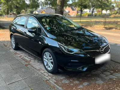 Gebraucht Opel Astra 122 PS (89 kW) 2020 Schwarz Kombi