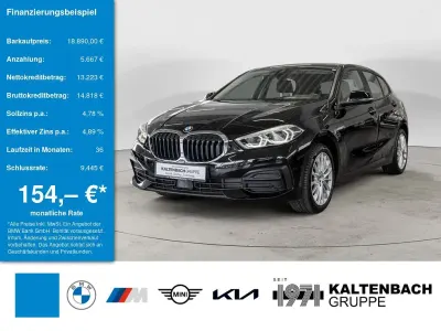 Gebraucht BMW 118 Advantage 136 PS (100 kW) 2022 Schwarz Kleinwagen