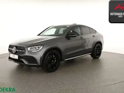 Brugt Mercedes GLC400d AMG 330 HK (242 kW) 2020 Grå Coupe