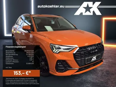 Gebraucht Audi Q3 S-Line 230 PS (169 kW) 2019 Orange SUV