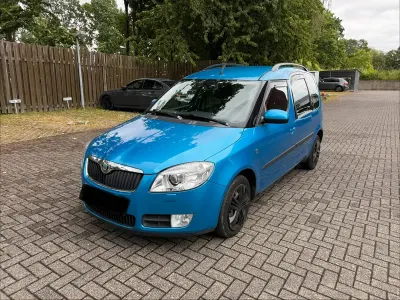 Gebraucht Skoda Roomster 86 PS (63 kW) 2009 Blau Van / Kleinbus