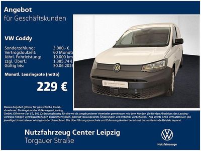 Neu VW Caddy 116 PS (85 kW) 2026 Weiß Van / Kleinbus