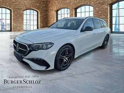 Gebraucht Mercedes E300 AMG 313 PS (230 kW) 2024 Manufaktur lack manufaktur opalithweiß bright Kombi