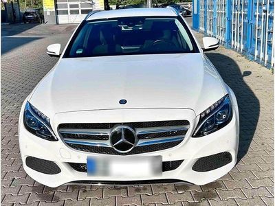 Usata Mercedes C350e 211 CV (155 kW) 2017 Bianco Station wagon