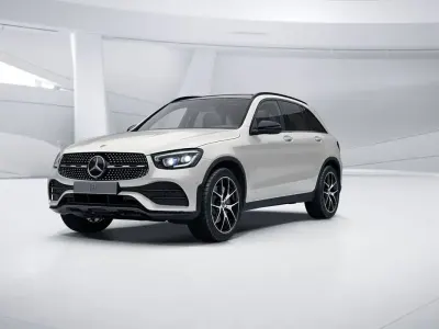 Brugt Mercedes GLC400d AMG 330 HK (242 kW) 2020 Hvid SUV