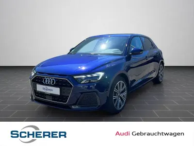 Gebraucht Audi A1 Sportback Advanced Plus 110 PS (80 kW) 2024 Navarrablau metallic (metallic) Kleinwagen