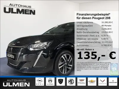 Usata Peugeot 208 Allure 101 CV (74 kW) 2024 Nero Utilitaria