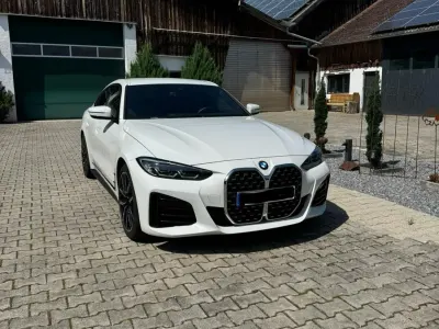 Gebraucht BMW 420 M Sport 184 PS (135 kW) 2024 Weiß Coupé